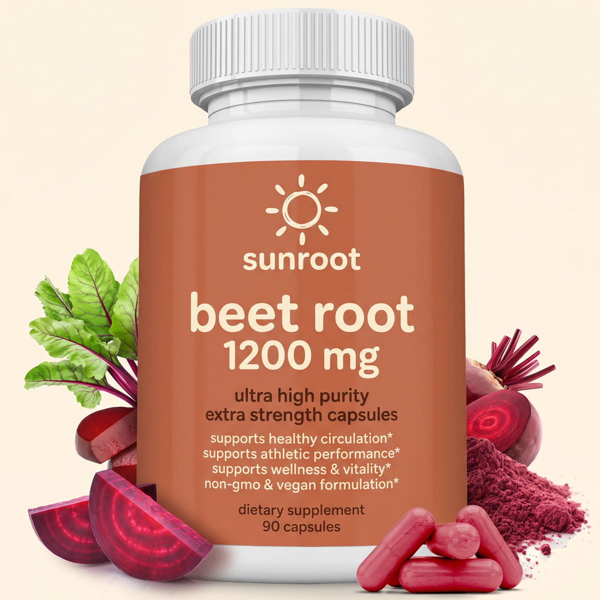 Beet Root — 1200mg Ultra High Purity