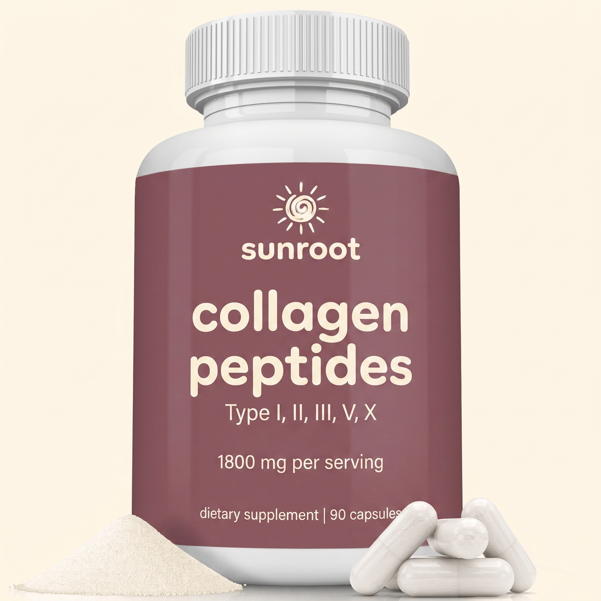 Collagen Peptides — Types I, II, III, V & X